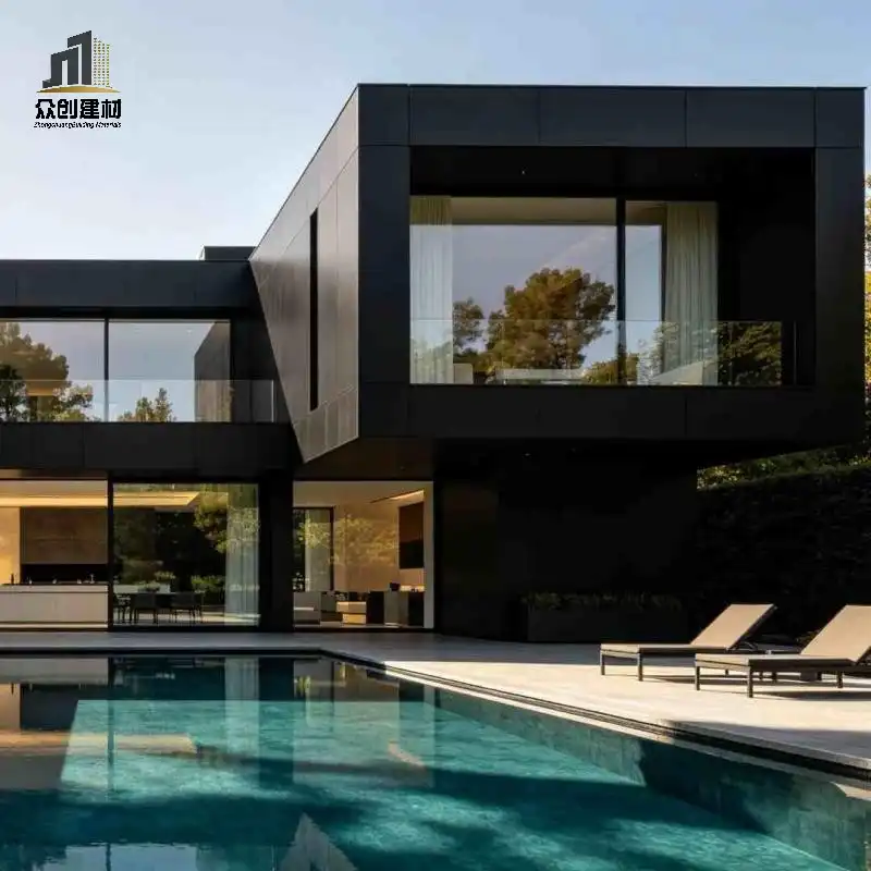PVDF Coated Aluminum Siding for Villas